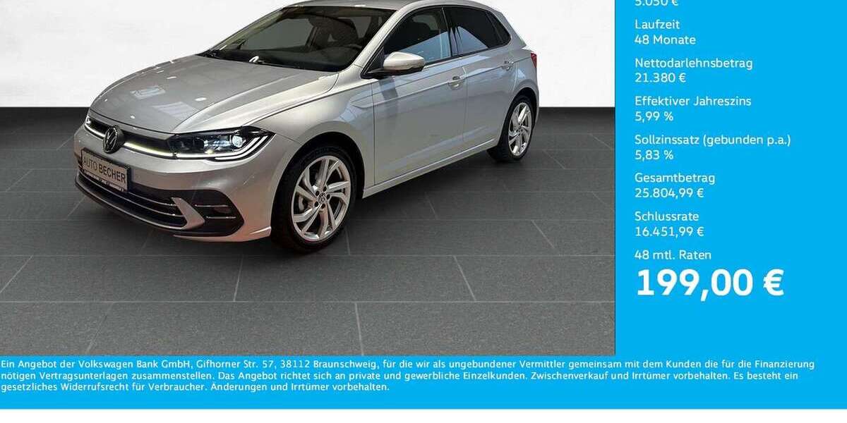 VW Polo 2.500 km 26.430 &euro; Wesel 46485