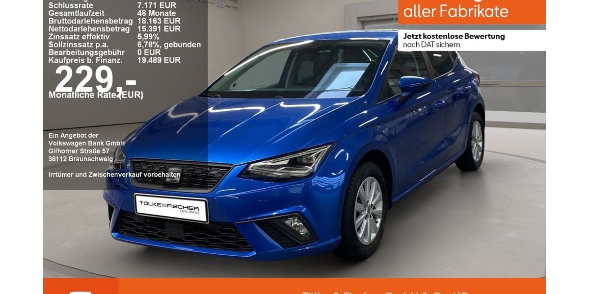 Seat Ibiza 17.156 km 18.880 &euro; Krefeld 47805