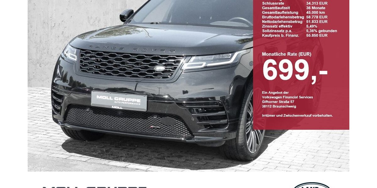 Land Rover Range Rover Velar 35.661 km 55.440 &euro; Düsseldorf 40474