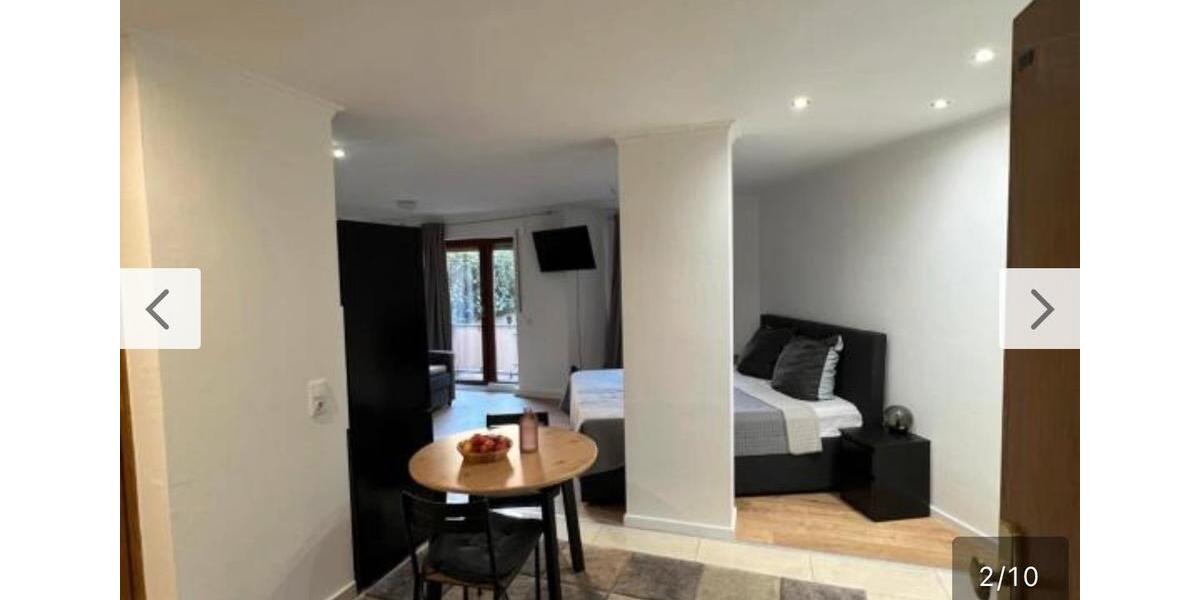 Zentrales Studio Apartment mit Balkon – Möbliert & All-Inclusive 1 zimmer