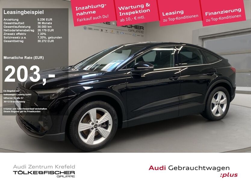 Audi Q4 e-tron 32.448 km 25.538 € Krefeld 47805