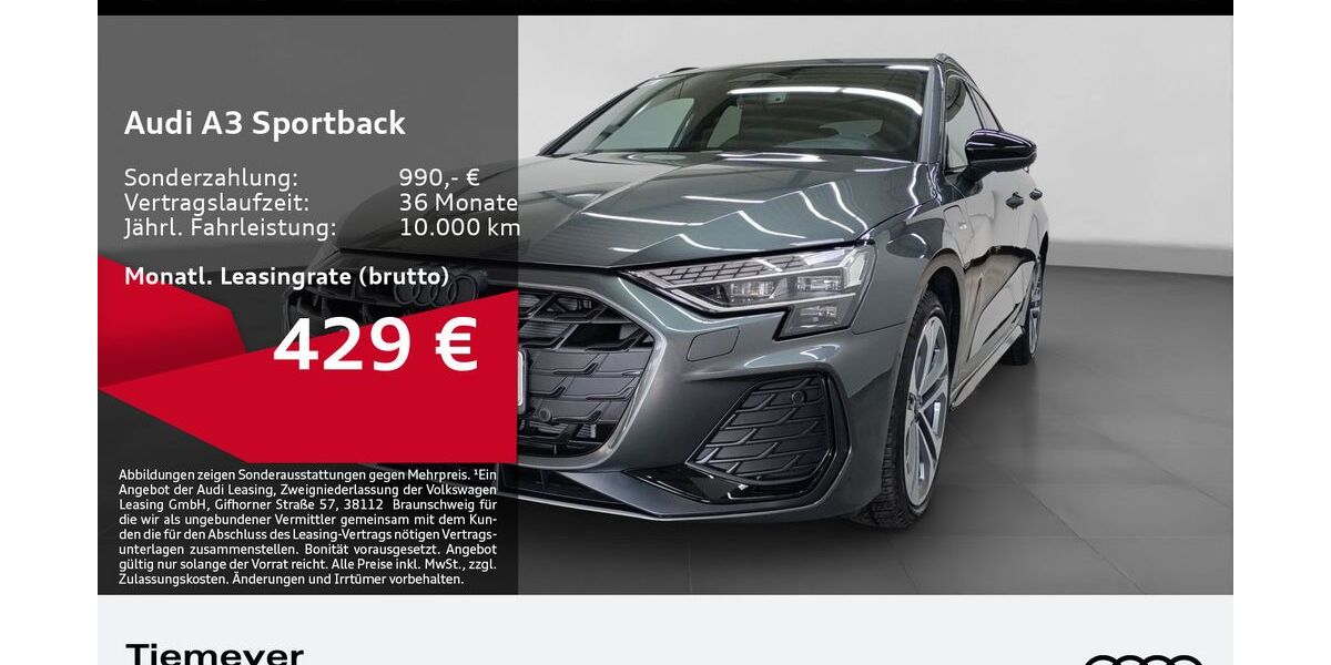 Audi A3 4.269 km 44.390 &euro; Bochum 44809