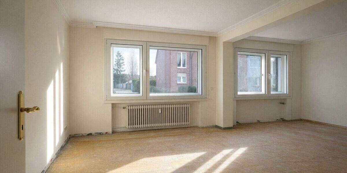 Bockumer Platz! Schöne Erdgeschosswohnung mit großer Terrasse, eigenem Garten und Garage 2 zimmer