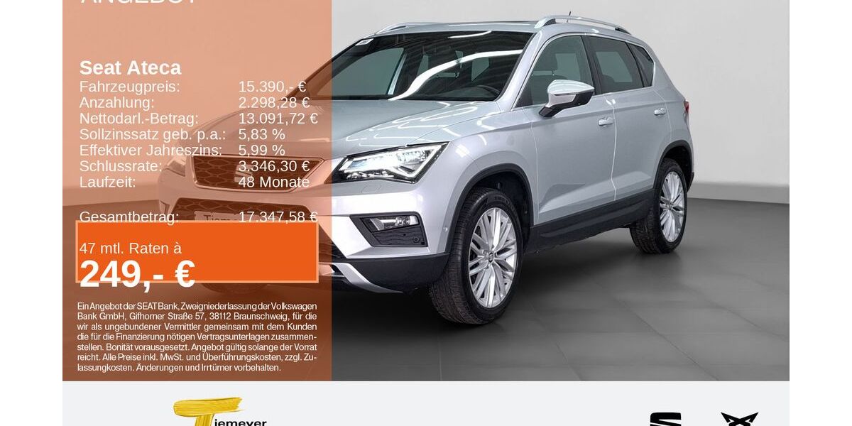 Seat Ateca 102.560 km 14.740 &euro; Bochum 44809