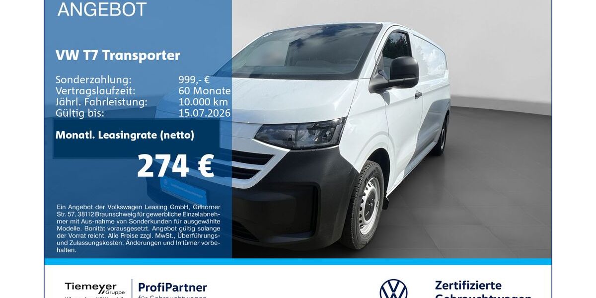 VW T7 Transporter 29.845 km 32.650 &euro; Recklinghausen 45663