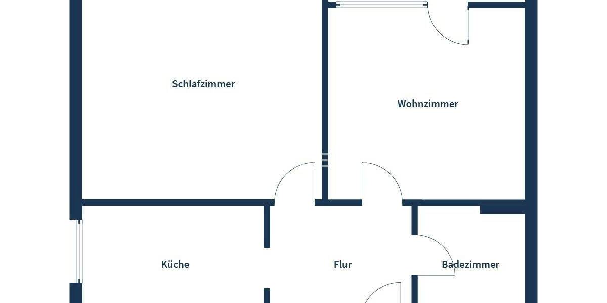 Etagenwohnung Gelsenkirchen Schalke - 2 Zimmer, 55 m&sup2;, 79.000&euro; | Angebot:26778659
