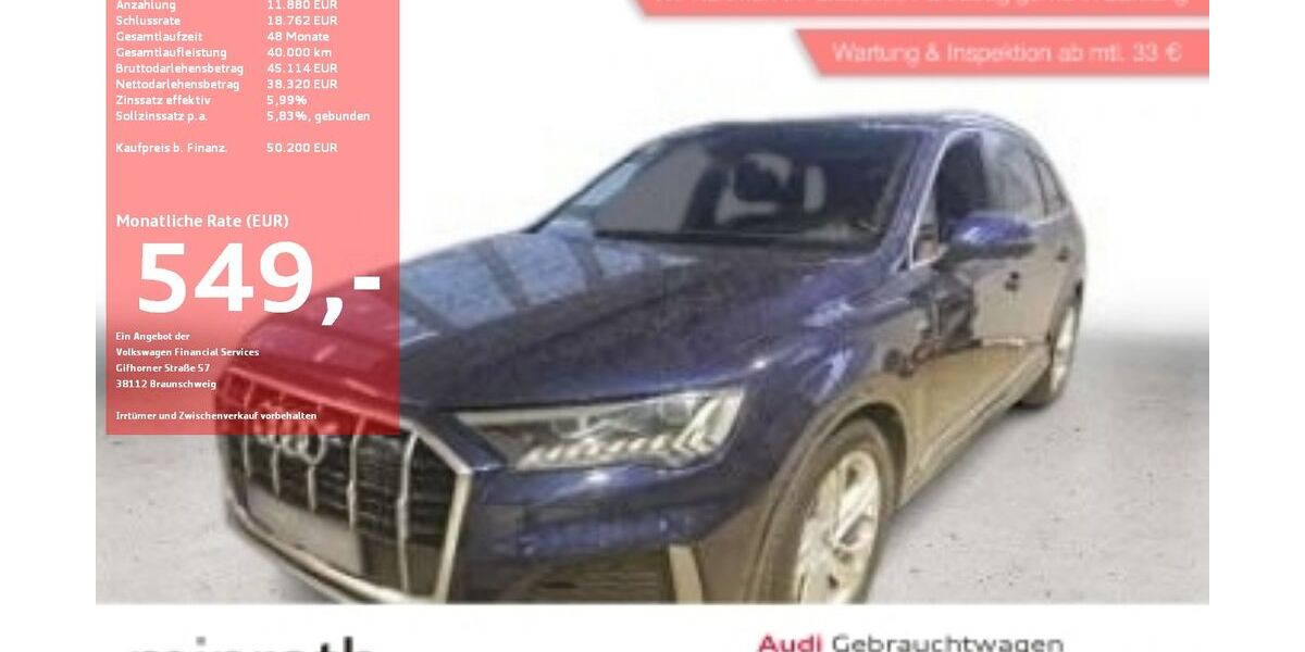 Audi Q7 93.916 km 48.200 &euro; Moers-Hülsdonk 47441