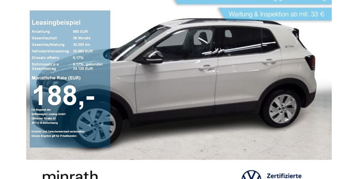 VW T-Cross 8.737 km 20.880 &euro; Moers 47441