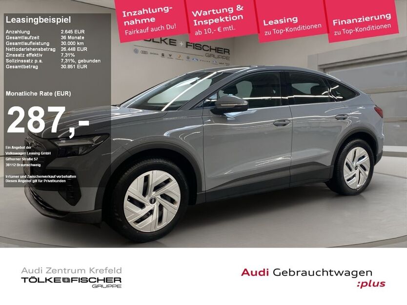 Audi Q4 e-tron 15.465 km 25.539 € Krefeld 47805