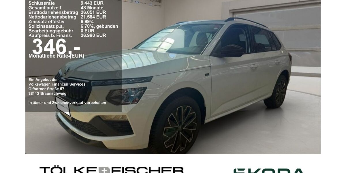 Skoda Kamiq 15.371 km 26.980 &euro; Krefeld 47809