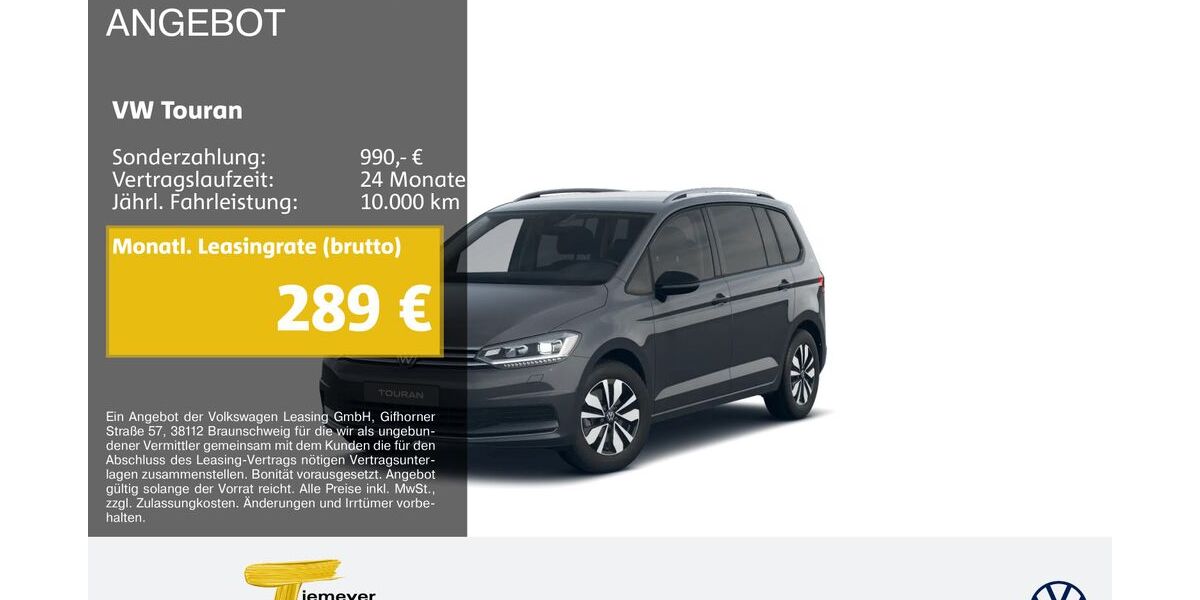 VW Touran 26.533 km 33.970 &euro; Bochum 44892