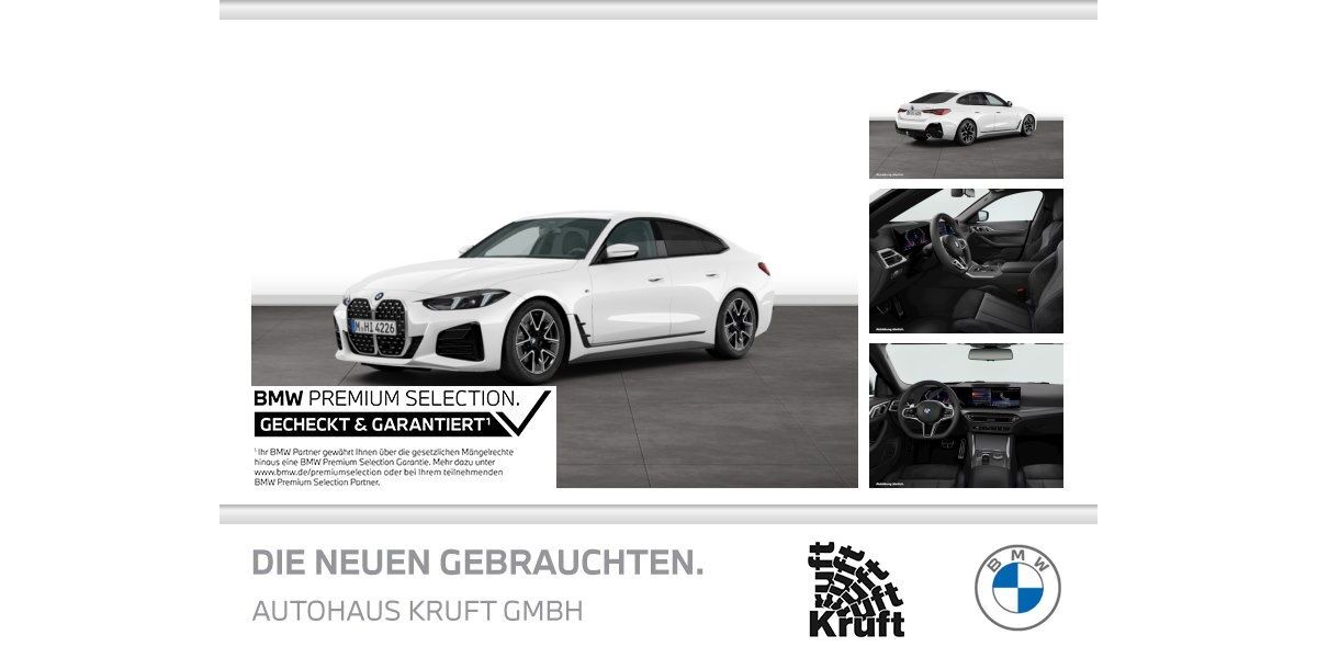 BMW 420 Gran Coupé 11.669 km 44.699 &euro; Oberhausen 46117