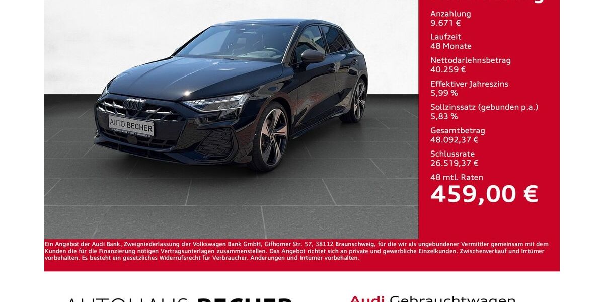 Audi A3 5.000 km 49.930 &euro; Wesel 46485