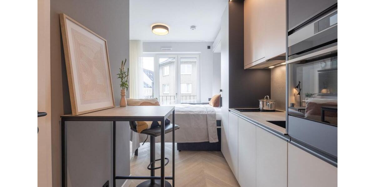 Modernes, voll möbliertes Studio in Top-Lage Düsseldorf -ab 01.02 1 zimmer