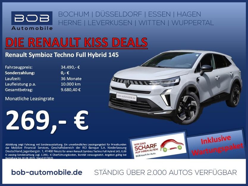 Renault Symbioz 3.010 km 33.666 € Düsseldorf 40233