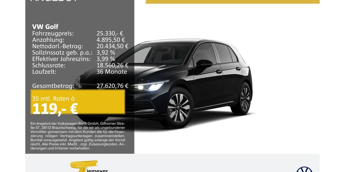 VW Golf 32.352 km 24.690 &euro; Herne 44653