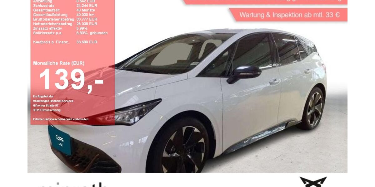 Cupra Born 25.463 km 32.900 &euro; Moers-Hülsdonk 47441
