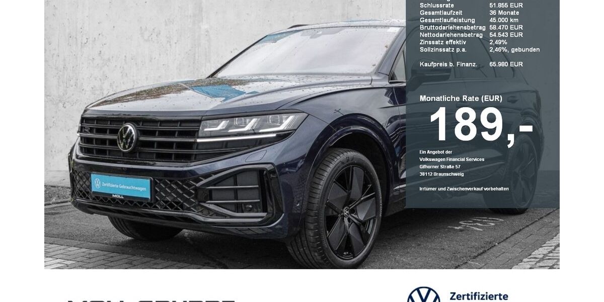 VW Touareg 18.790 km 65.980 &euro; Düsseldorf 40474