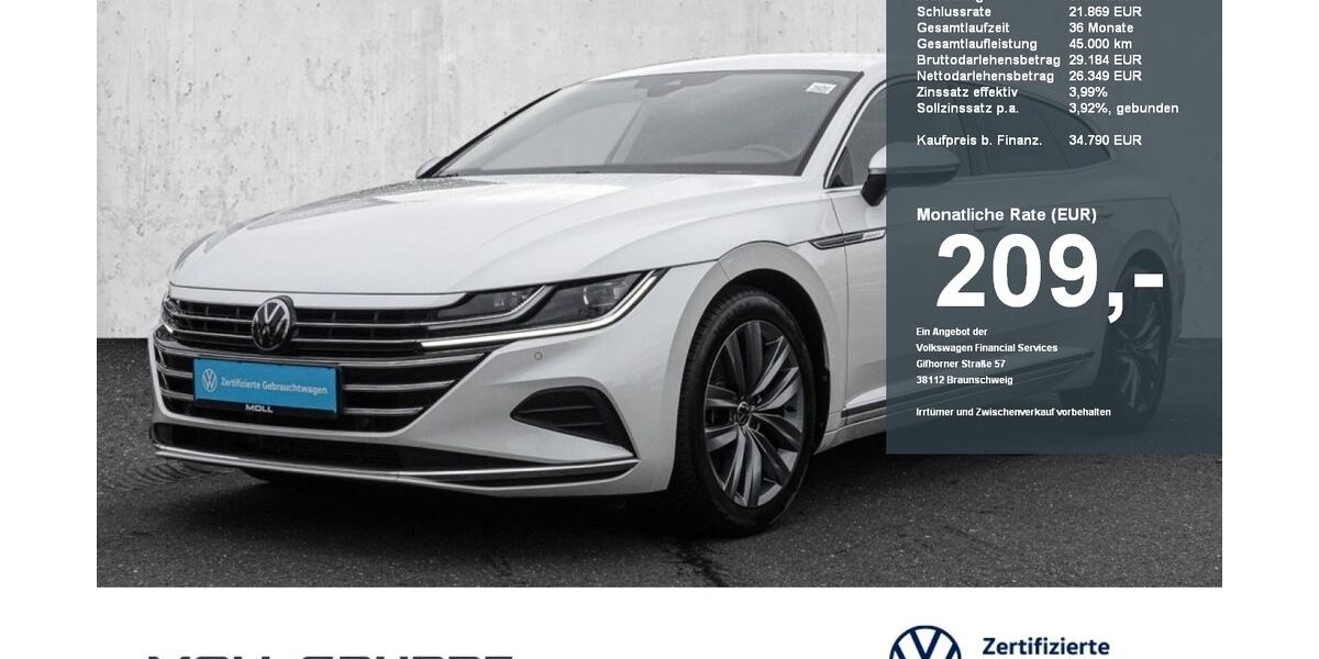 VW Arteon 25.552 km 34.790 &euro; Düsseldorf 40474