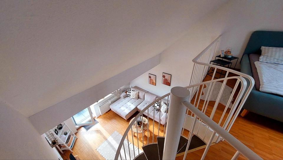 Dachgeschoßwohnung Ratingen Tiefenbroich - 3 Zimmer, 55 m&sup2;, 930&euro; | Angebot:26152421