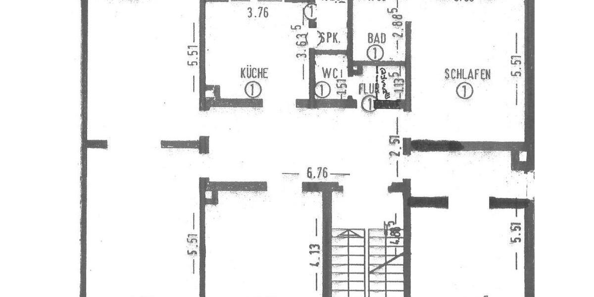 Etagenwohnung Gelsenkirchen - 5 Zimmer, 146 m&sup2;, 1.100&euro; | Angebot:26244605