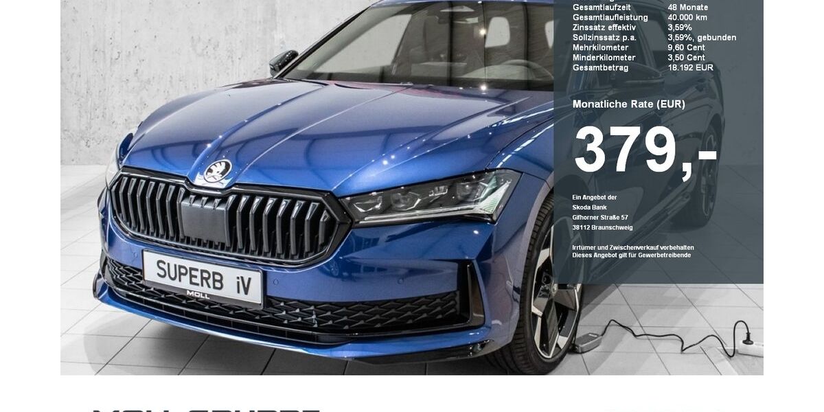 Skoda Superb 10.000 km 49.490 &euro; Düsseldorf 40474