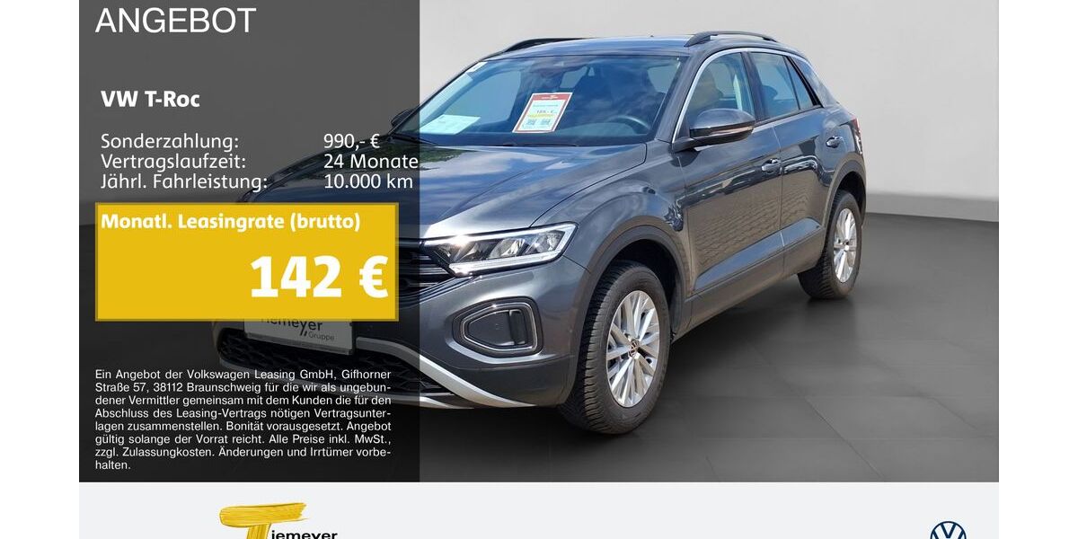 VW T-Roc 4.628 km 22.360 &euro; Recklinghausen 45663