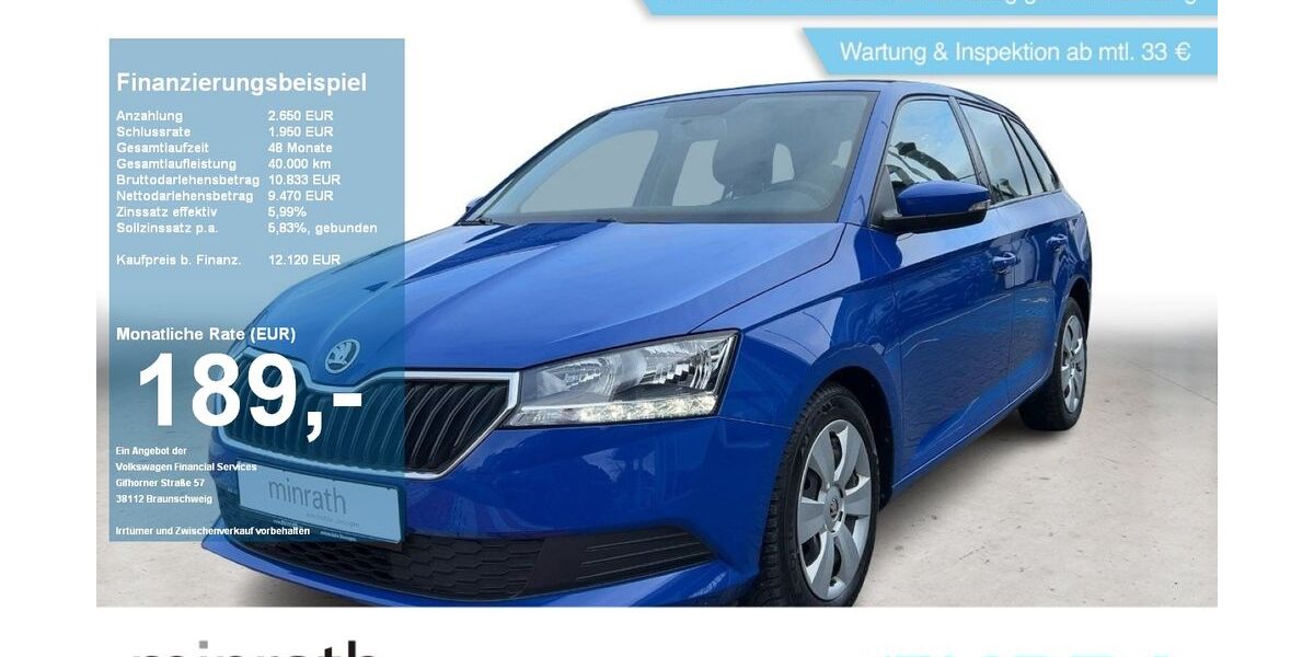 Skoda Fabia 59.875 km 11.870 &euro; Moers 47441