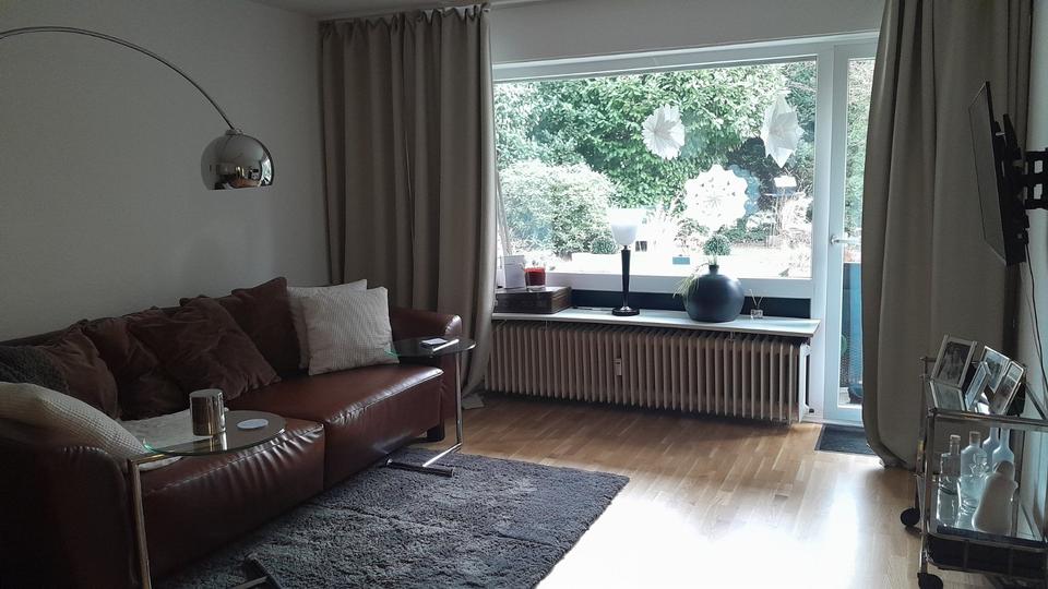 Gut geschnittene 2-Zimmer-Wohnung mit großem Garten 2 zimmer