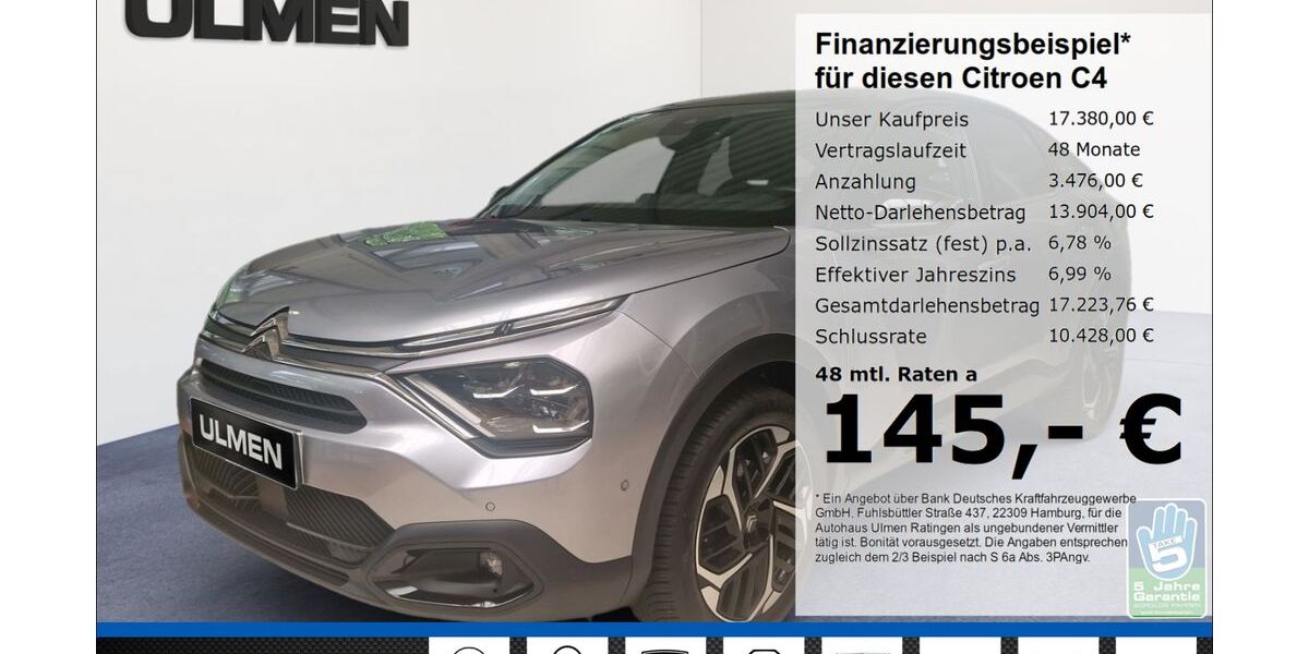 Citroen C4 51.508 km 17.380 &euro; Ratingen 40880