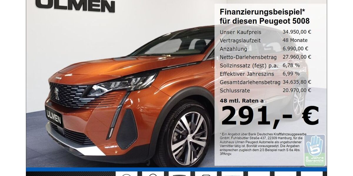 Peugeot 5008 12.671 km 30.900 &euro; Düsseldorf 40233