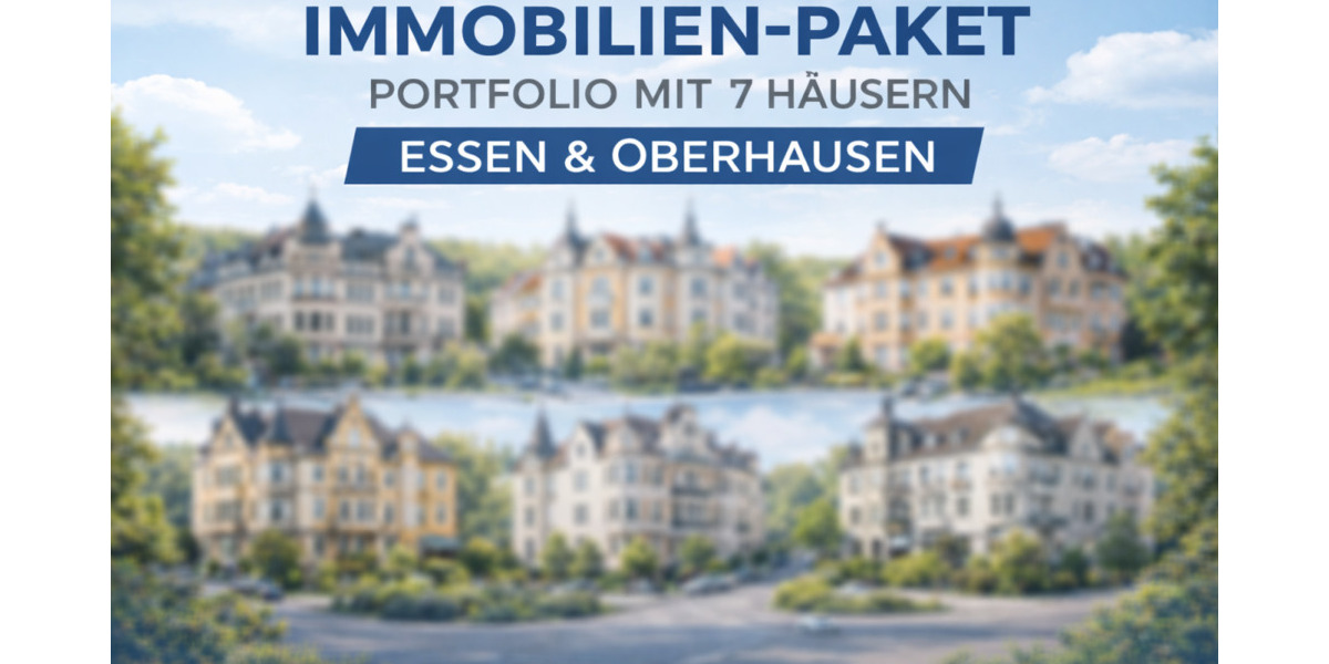 Sieben Mehrfamilienhäuser in Essen und Oberhausen - Ein Eigentümer 1 zimmer