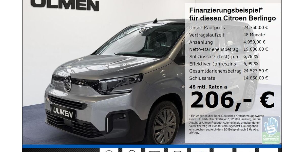 Citroen Berlingo 18.954 km 23.780 &euro; Düsseldorf 40233