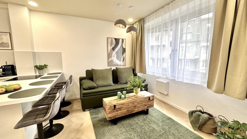 Etagenwohnung Düsseldorf Oberbilk - 2 Zimmer, 40 m&sup2;, 990&euro; | Angebot:25349472