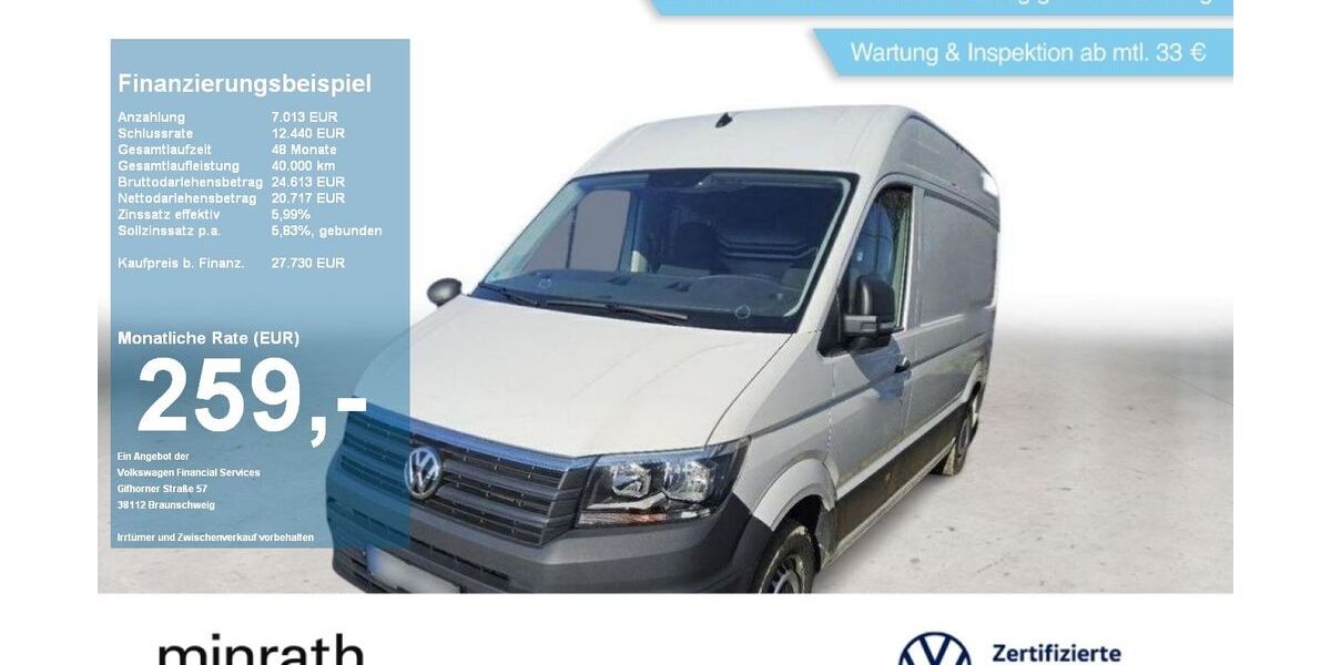VW Crafter 122.574 km 26.730 &euro; Moers 47441