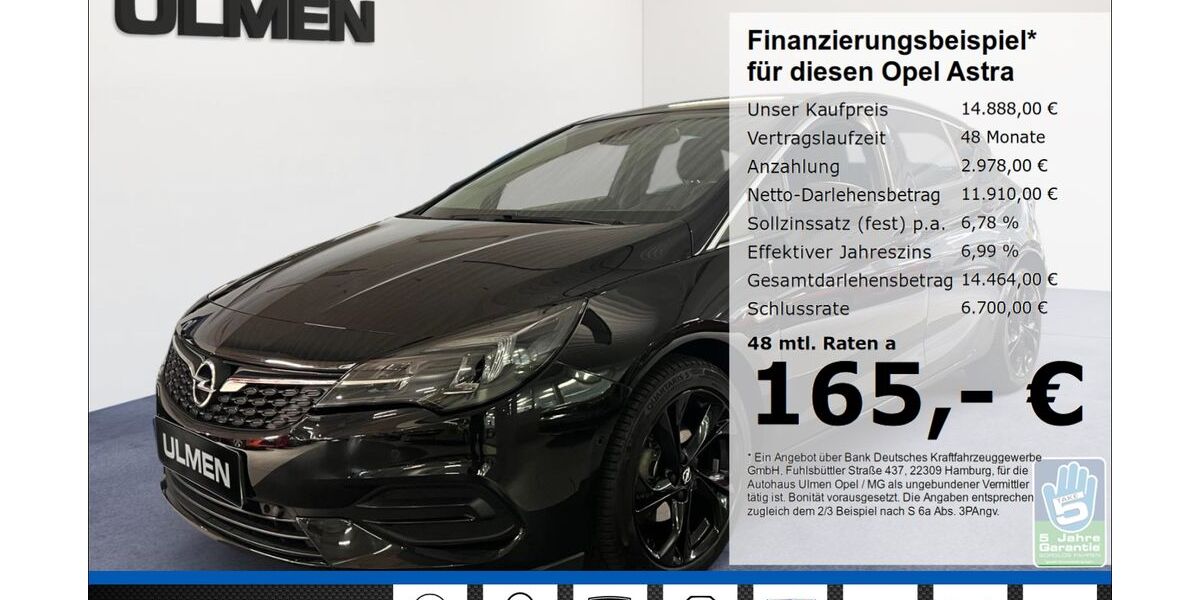 Opel Astra 81.245 km 13.999 &euro; Düsseldorf 40231