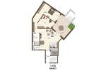 Etagenwohnung Düsseldorf Pempelfort - 3 Zimmer, 116 m&sup2;, 2.200&euro; | Angebot:23152003