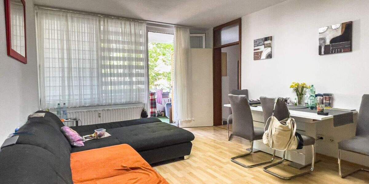 Etagenwohnung Gelsenkirchen Bulmke-Hüllen - 2 Zimmer, 60 m&sup2;, 69.000&euro; | Angebot:23043553