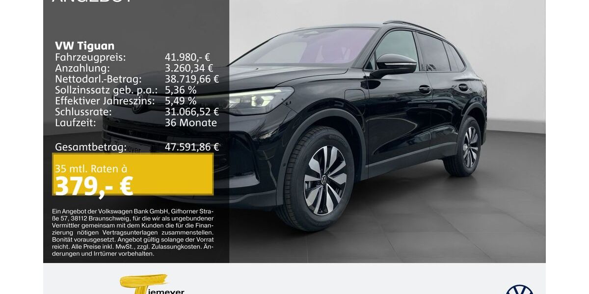 VW Tiguan 4.999 km 41.330 &euro; Duisburg 47059