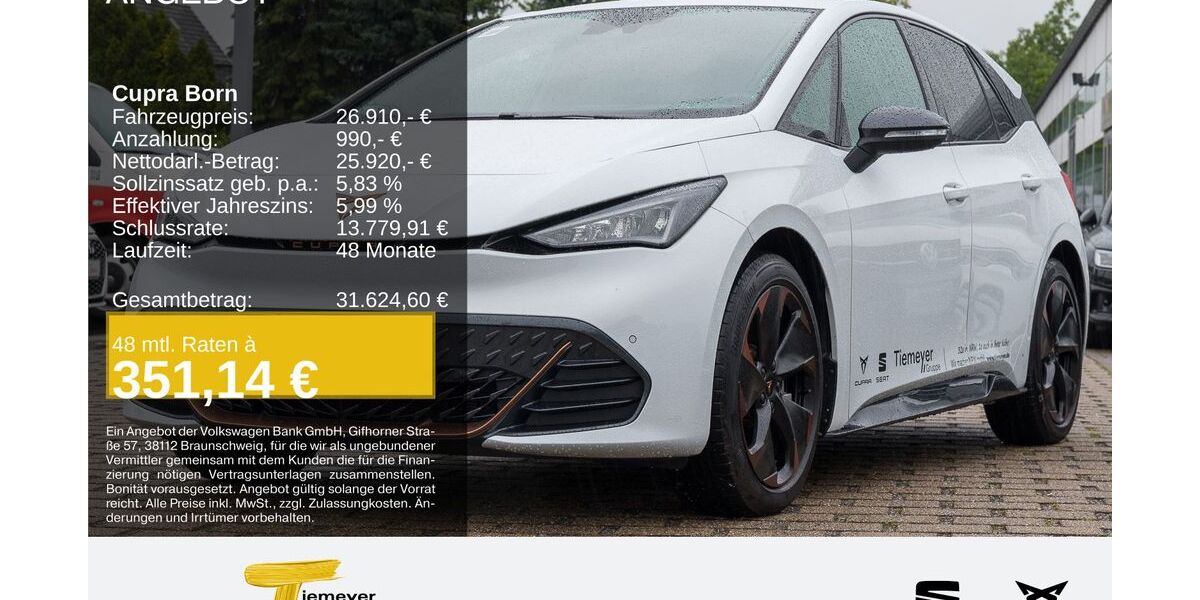 Cupra Born 19.565 km 26.390 &euro; Bochum 44809