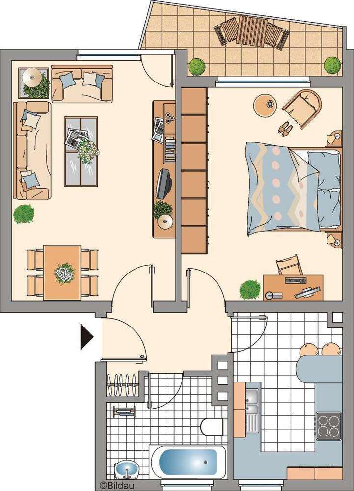Wohnung zum Mieten in Gelsenkirchen 439 € 56.26 m²