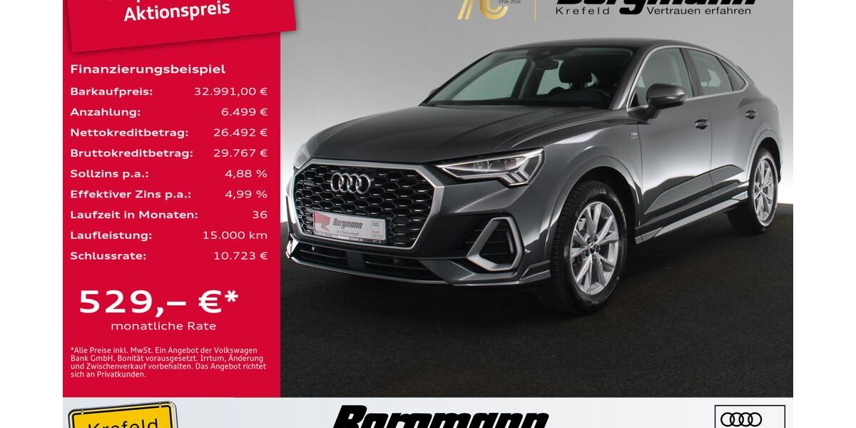 Audi Q3 59.000 km 31.992 &euro; Krefeld 47803