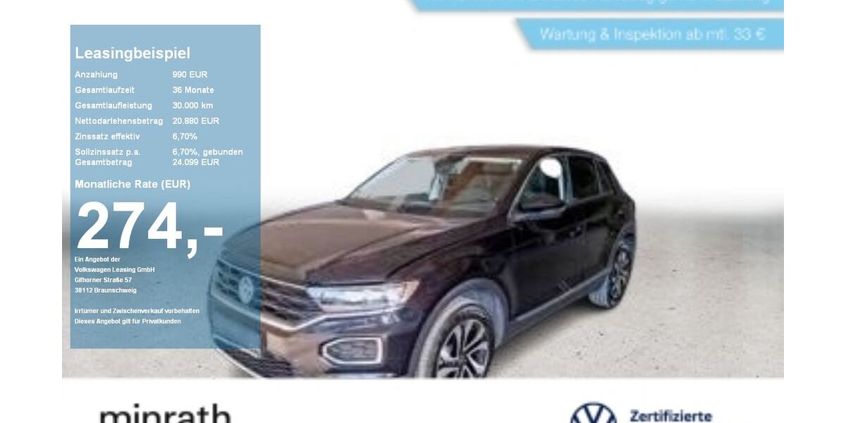 VW T-Roc 100.161 km 20.880 &euro; Moers 47441