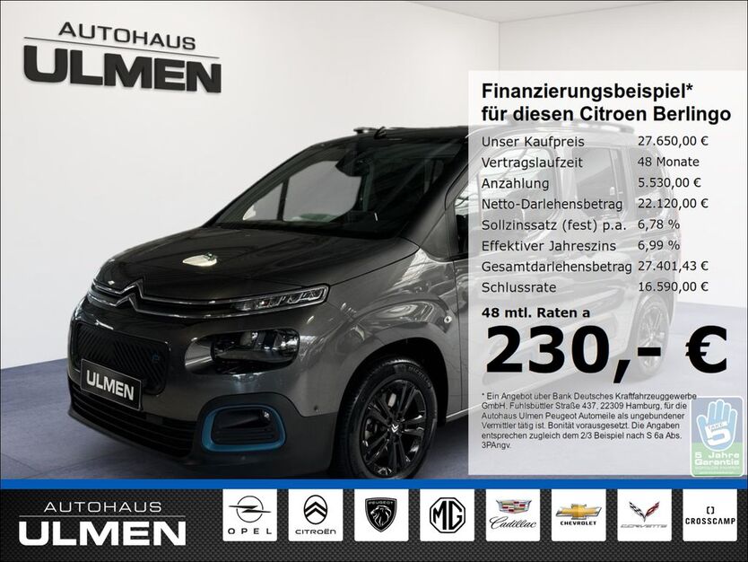 Citroen Berlingo 22.246 km 27.650 € Düsseldorf 40233