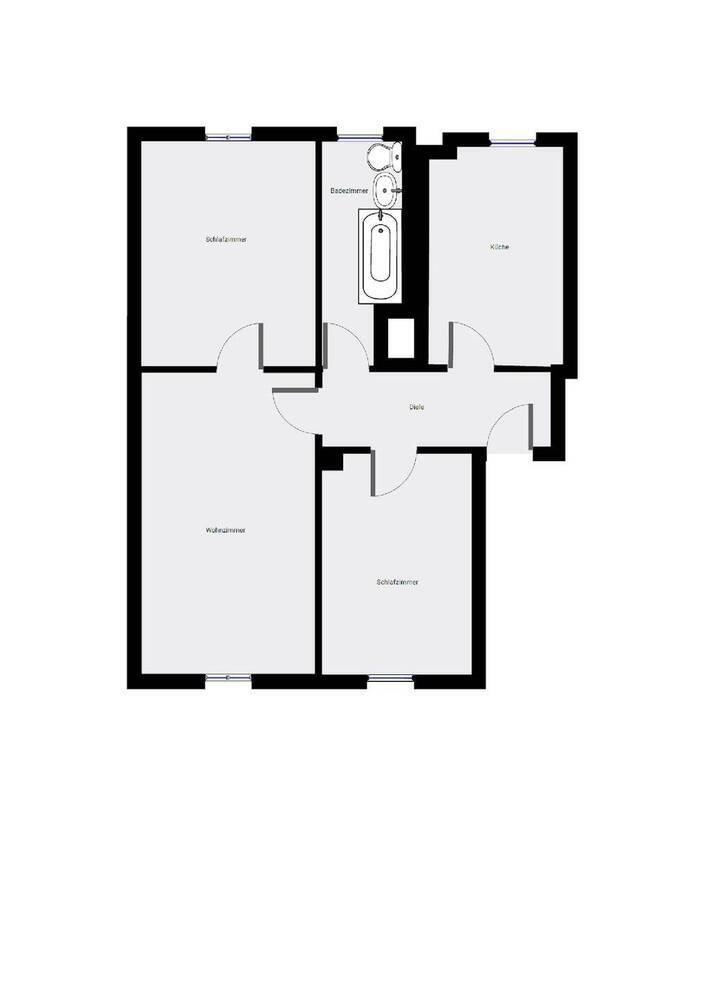 3-Zimmer-Wohnung in Gelsenkirchen Bismarck zu vermieten