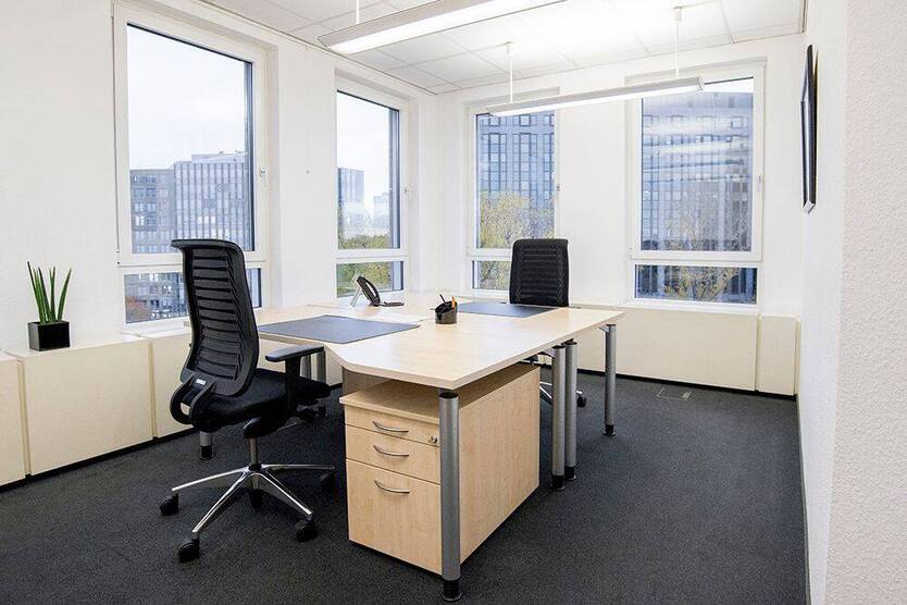 Hochwertiges und voll ausgestattetes Teambüro am Seestern - All-in-Miete