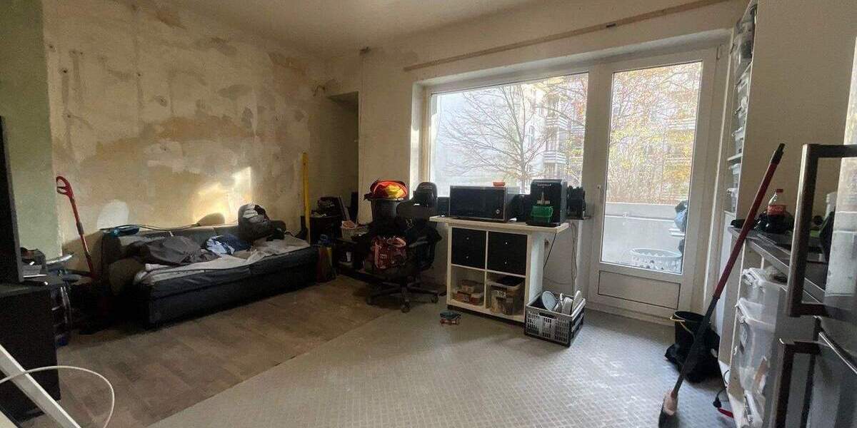 Etagenwohnung Düsseldorf Flingern Süd - 2 Zimmer, 44 m&sup2;, 145.000&euro; | Angebot:24812436