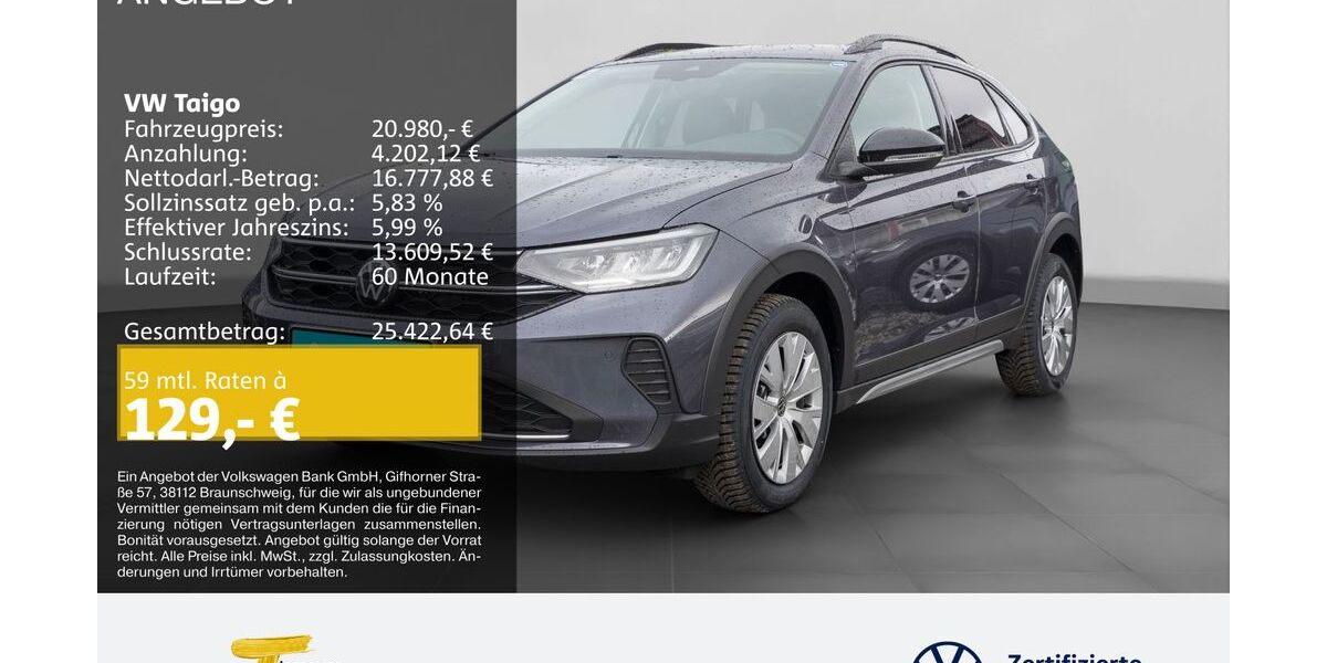 VW Taigo 12.265 km 19.250 &euro; Oberhausen 46047