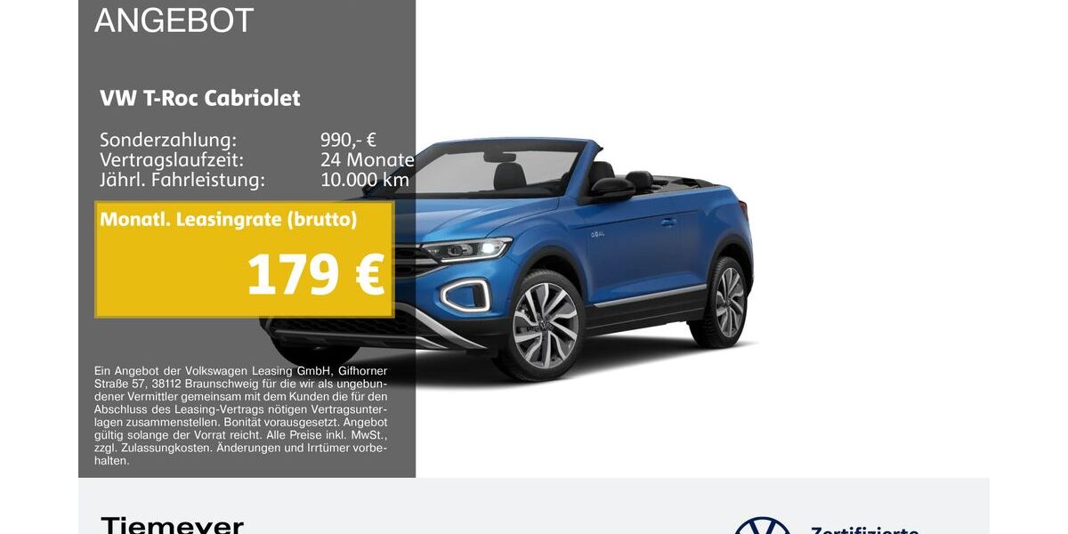 VW T-Roc 9.116 km 28.190 &euro; Bochum 44892