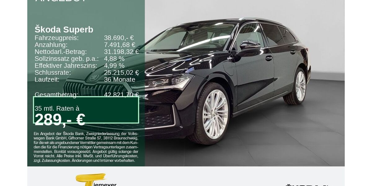 Skoda Superb 30.732 km 37.770 &euro; Bochum 44809